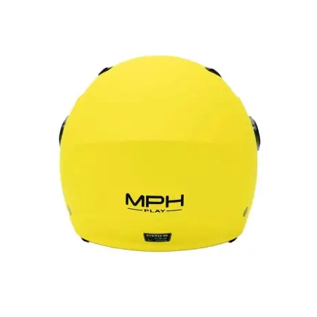 Casco jet junior MPH Play Giallo fluo opaco ECE 22.06 - immagine prodotto 5