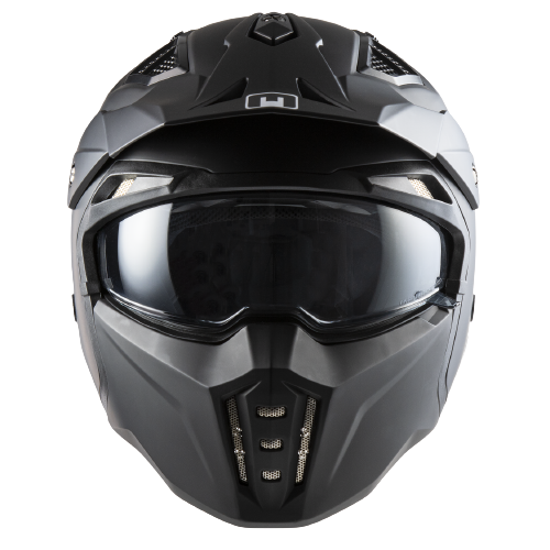 Casco jet trasformabile MPH Harrier Nero opaco ECE 22.06 - immagine prodotto 2