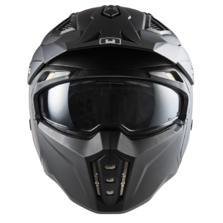 Casco jet trasformabile MPH Harrier Nero opaco ECE 22.06 - immagine prodotto 2