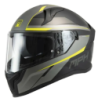 Casco integrale MPH Tiger Tiger Stream Nero opaco/Grigio/Giallo ECE 22.06 - immagine prodotto 1
