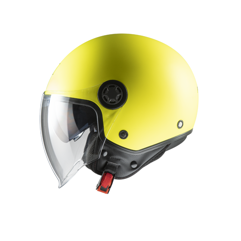 Casco demi-jet MPH One Giallo fluo opaco ECE 22.06 - immagine prodotto 1