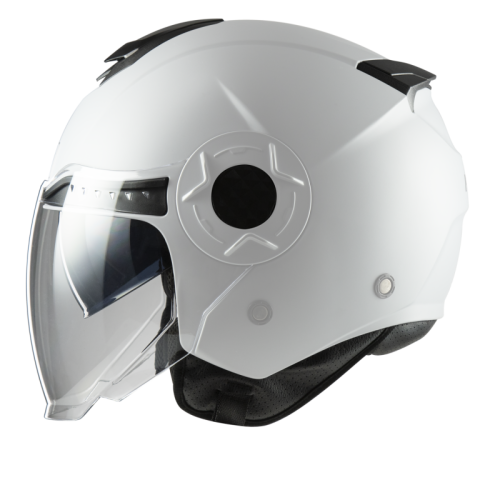 Casco jet MPH DJ Bianco lucido ECE 22.06 - immagine prodotto 1