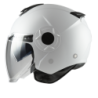 Casco jet MPH DJ Bianco lucido ECE 22.06 - immagine prodotto 1