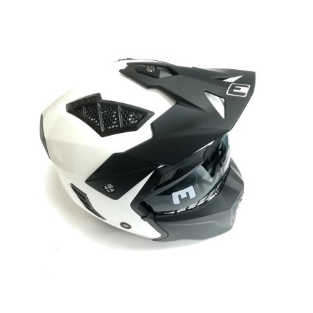 Casco jet trasformabile MPH Harrier Bianco ECE 22.06