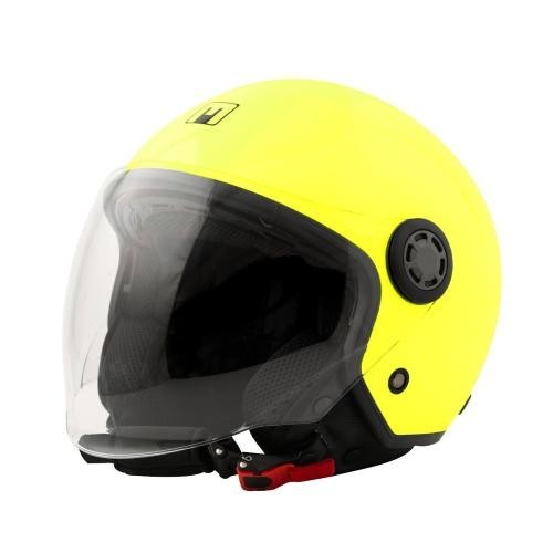 Casco demi-jet MPH One Giallo fluo opaco ECE 22.06
