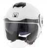 Casco jet MPH DJ Bianco lucido ECE 22.06
