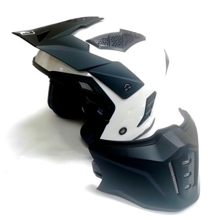 Casco jet trasformabile MPH Harrier Nero opaco ECE 22.06