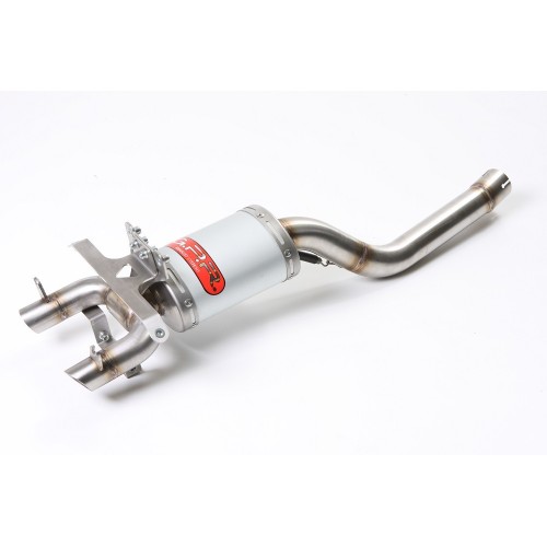 Scarico GPR Alluminio Ghost per YAMAHA Fz6 600-Fazer S1-S2 dal 2004 al 2013 omologato