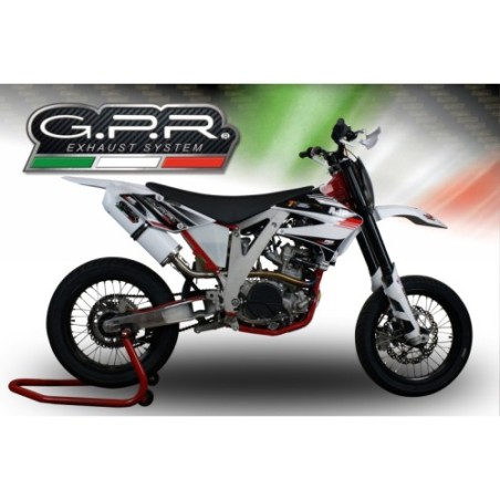 Scarico GPR Albus Ceramic per Ajp PR 5 dal 2015 al 2018 omologato