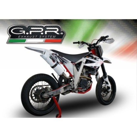 Scarico GPR Albus Ceramic per Ajp PR 5 dal 2015 al 2018 omologato