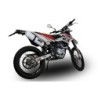 Scarico GPR Albus Ceramic per Beta RR 125 Enduro Lc 4t dal 2010 al 2018 omologato