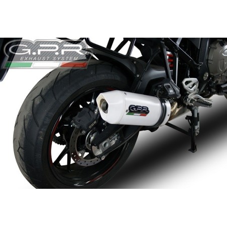 Scarico GPR Albus Ceramic per BMW S 1000 XR -M dal 2015 al 2016 omologato