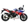 Scarico GPR Albus Ceramic per Honda Cbr 300 R dal 2014 al 2016 omologato