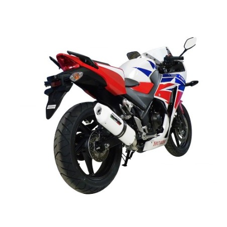 Scarico GPR Albus Ceramic per Honda Cbr 300 R dal 2014 al 2016 omologato