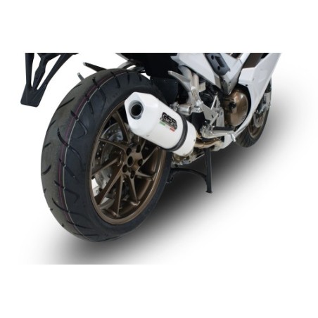 Scarico GPR Albus Ceramic per Honda Vfr 800 F dal 2014 al 2016 omologato