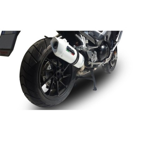 Scarico GPR Albus Ceramic per Honda Vfr 800 X Crossrunner 800 dal 2015 al 2016 omologato