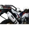 Scarico GPR Albus Ceramic per Honda Crf 1000 L Africa Twin dal 2015 al 2017 omologato