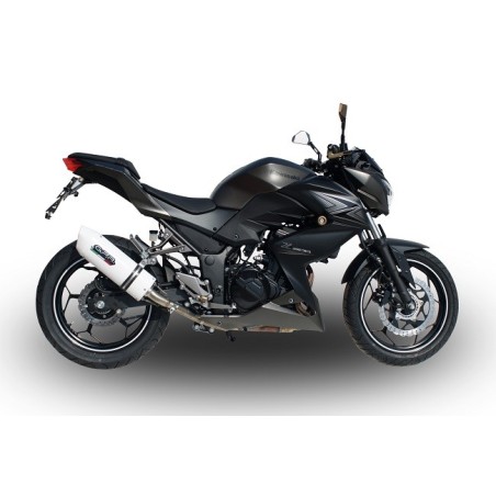 Scarico GPR Albus Ceramic per Kawasaki Z 300 dal 2014 al 2017 omologato