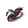 Scarico GPR Albus Ceramic per KTM Rc 390 dal 2015 al 2016 omologato