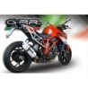 Scarico GPR Albus Ceramic per KTM Super Duke 1290 R dal 2014 al 2016 omologato