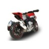 Scarico GPR Albus Ceramic per Mv Agusta Rivale - Stradale 800 dal 2014 al 2016 omologato