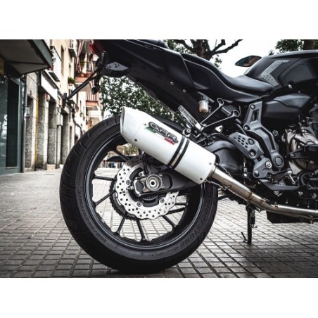 Scarico GPR Albus Ceramic per YAMAHA Mt-07 dal 2014 al 2016 omologato