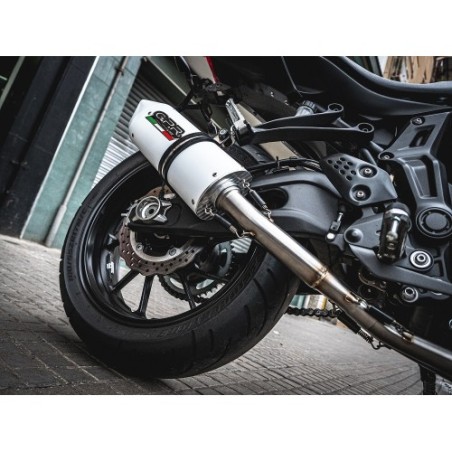 Scarico GPR Albus Ceramic per YAMAHA Mt-07 dal 2014 al 2016 omologato