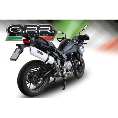 Scarico GPR Albus Evo4 per BMW F 750 Gs dal 2021 al 2024 omologato