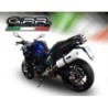 Scarico GPR Albus Evo4 per BMW F 800 R dal 2017 al 2019 omologato