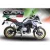 Scarico GPR Albus Evo4 per BMW F 850 Gs -Adventure dal 2018 al 2020 omologato