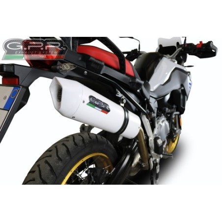 Scarico GPR Albus Evo4 per BMW F 850 Gs -Adventure dal 2018 al 2020 omologato
