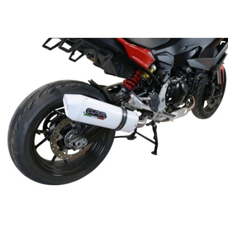 Scarico GPR Albus Evo4 per BMW F 900 XR-R dal 2020 al 2025 omologato