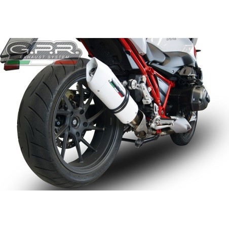 Scarico GPR Albus Evo4 per BMW R 1200 R 2015 Lc dal 2017 al 2019 omologato