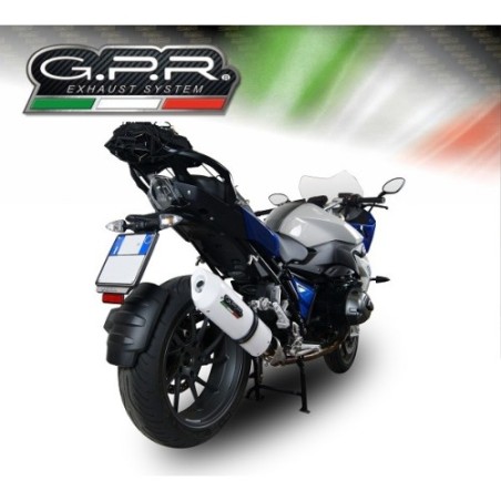 Scarico GPR Albus Evo4 per BMW R 1200 Rs Lc dal 2017 al 2019 omologato