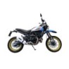 Scarico GPR Albus Evo4 per Ducati Scrambler 800 Desert Sled -DS Fasthouse dal 2021 al 2024 omologato
