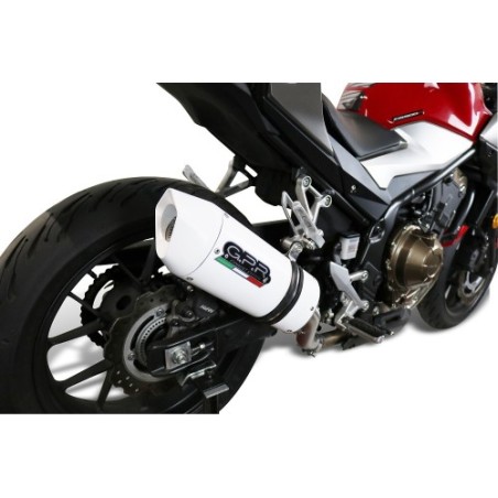 Scarico GPR Albus Evo4 per Honda Cb 500 F dal 2019 al 2020 omologato