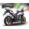 Scarico GPR Albus Evo4 per Honda Crf 1000 L Africa Twin dal 2018 al 2020 omologato