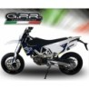 Scarico GPR Albus Evo4 per Husqvarna Supermoto 701 dal 2017 al 2020 omologato