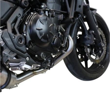 Scarico GPR Albus Evo4 per Kawasaki Z 650 dal 2017 al 2020 omologato