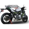 Scarico GPR Albus Evo4 per Kawasaki Z 650 dal 2017 al 2020 omologato
