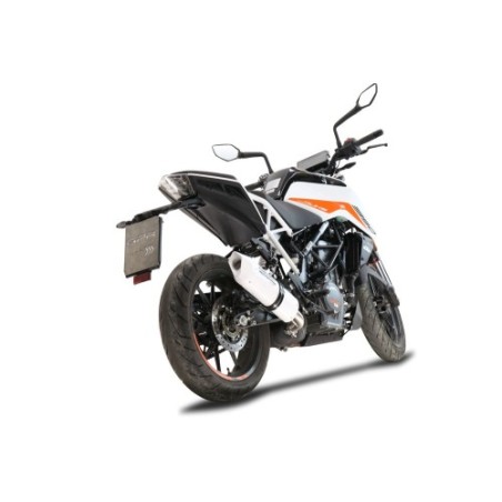 Scarico GPR Albus Evo4 per KTM Duke 125 dal 2021 al 2023 omologato