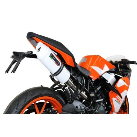 Scarico GPR Albus Evo4 per KTM Rc 125 dal 2017 al 2020 omologato