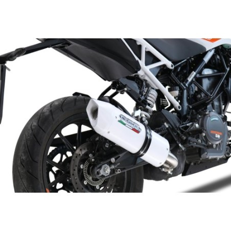 Scarico GPR Albus Evo4 per KTM Duke 250 dal 2021 al 2023 omologato
