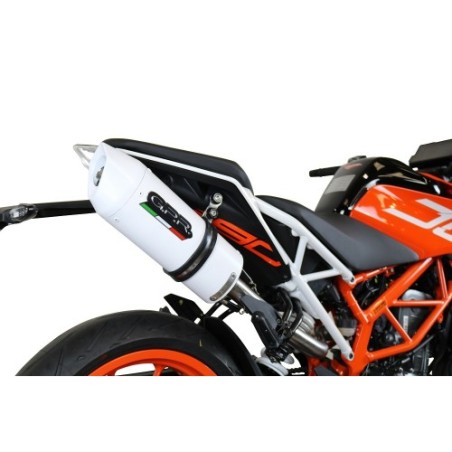 Scarico GPR Albus Evo4 per KTM Rc 390 dal 2017 al 2020 omologato