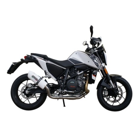 Scarico GPR Albus Evo4 per KTM Duke 690 dal 2012 al 2016 omologato