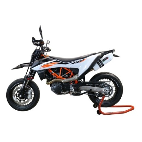 Scarico GPR Albus Evo4 per KTM Enduro 690 R dal 2019 al 2020 omologato