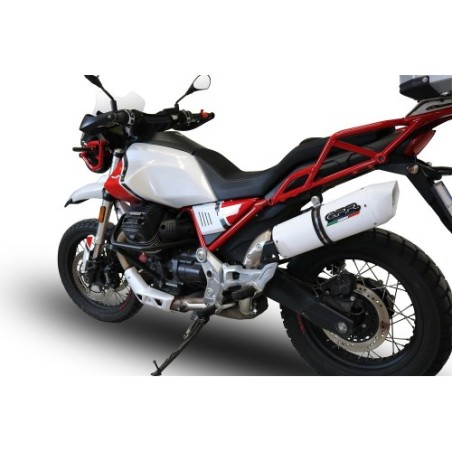 Scarico GPR Albus Evo4 per Moto Guzzi V85 TT dal 2021 al 2024 omologato