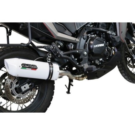 Scarico GPR Albus Evo4 per Moto Morini X-CAPE 650 dal 2021 al 2024 omologato