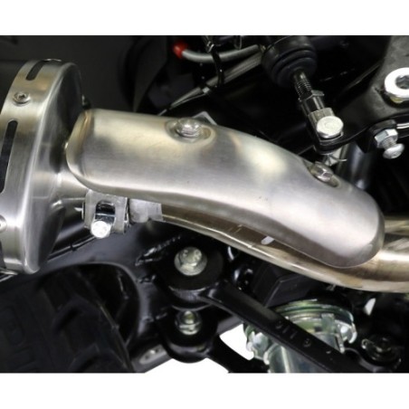 Scarico GPR Albus Evo4 per Royal Enfield Himalayan 410 Diam.36mm dal 2017 al 2020 omologato