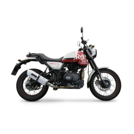 Scarico GPR Albus Evo4 per Royal Enfield Scram 411 dal 2022 al 2024 omologato